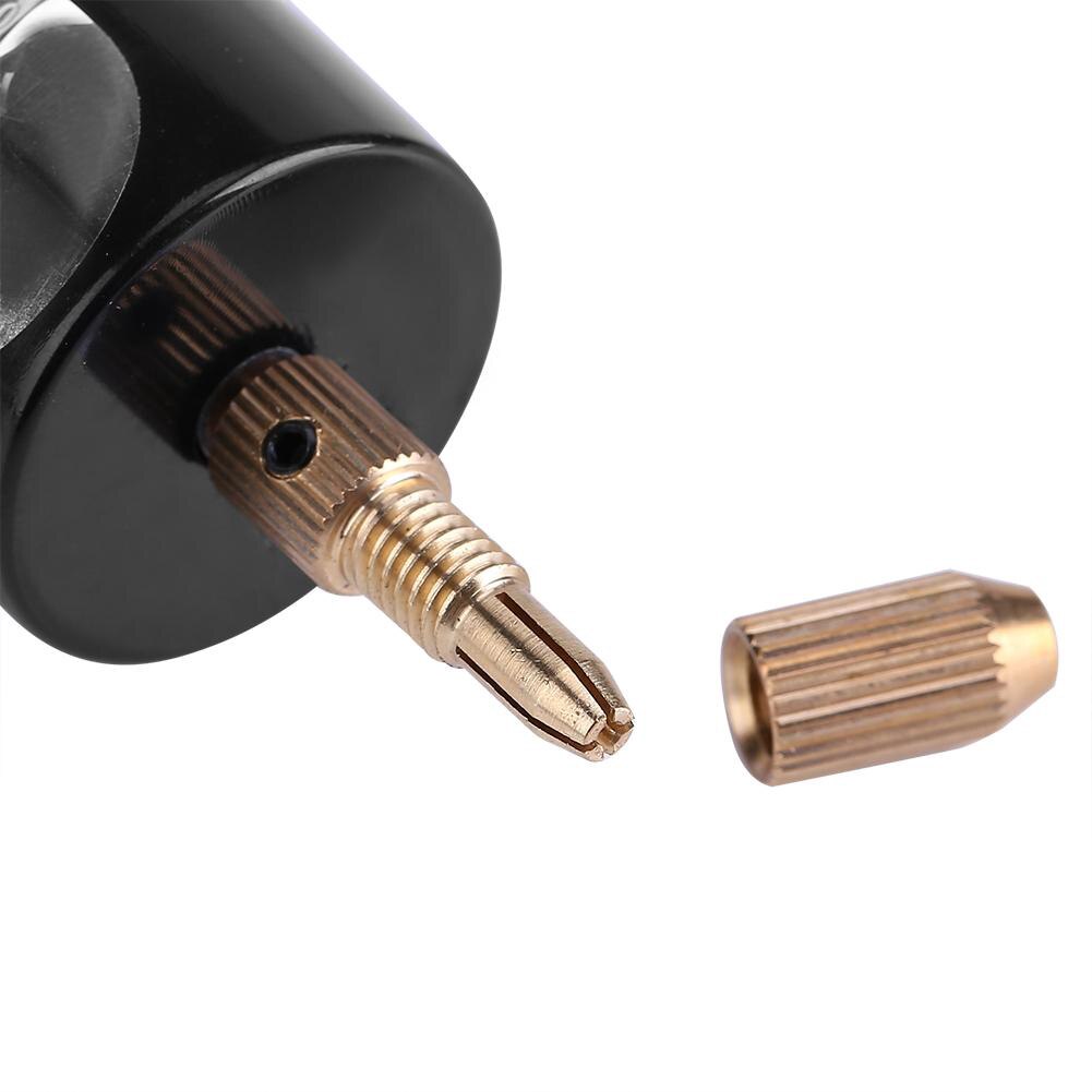 Mini handborr usb-driven handhållen roterande borrsats med spiralborr för metallträsmycken diy mini elektriska borrverktyg