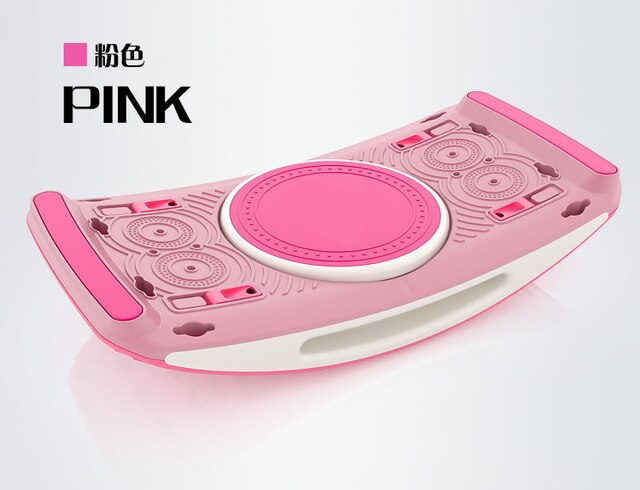 Indoor fitness stepper home stepping gym exercise multifunctional fitness board yoga fitness exercise equipment: Pink
