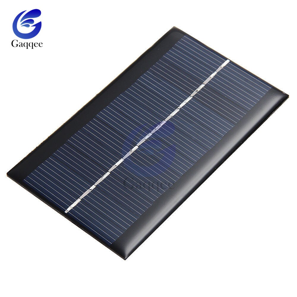 Solar Panel 6V Mini 1W Solar System DIY For Battery Cell Phone Chargers Portable Cell 0.6W 1W Solar Cell