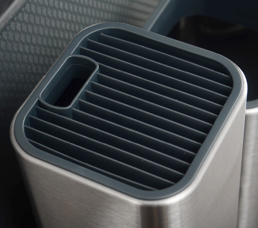 Adamaszek najlepszy nóż szefa kuchni uchwyt ze stali nierdzewnej mikser kuchenny o dużej pojemności sztućce blok Sooktops uchwyt na łopatkę narzędzia