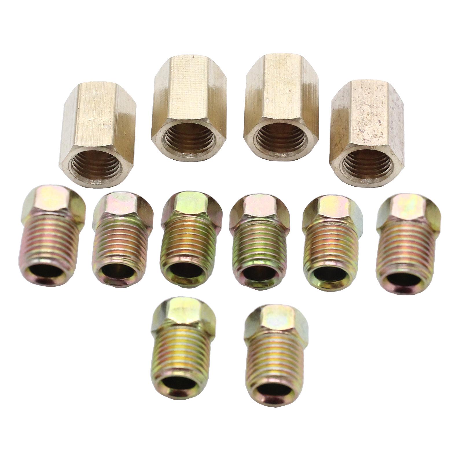 Geka Giunto Rapido Per Tubi 1 1/4" (32 Mm) In Ottone Regolabile - Raccordo A Innesto Per Frizione E Freno