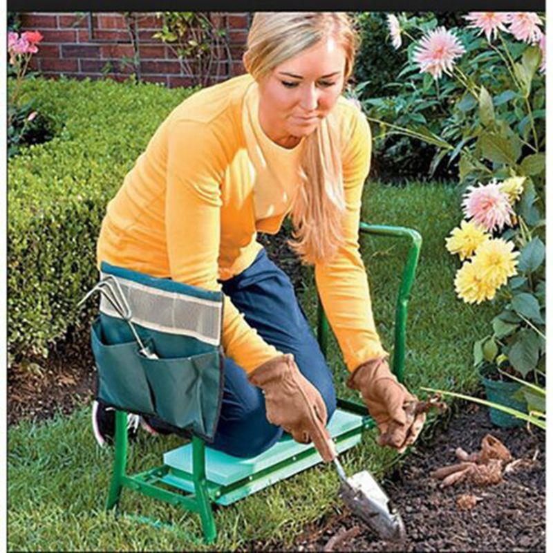 Outdoor Knee Garden Bench Foldable Chair Lawn Mower Bench chair