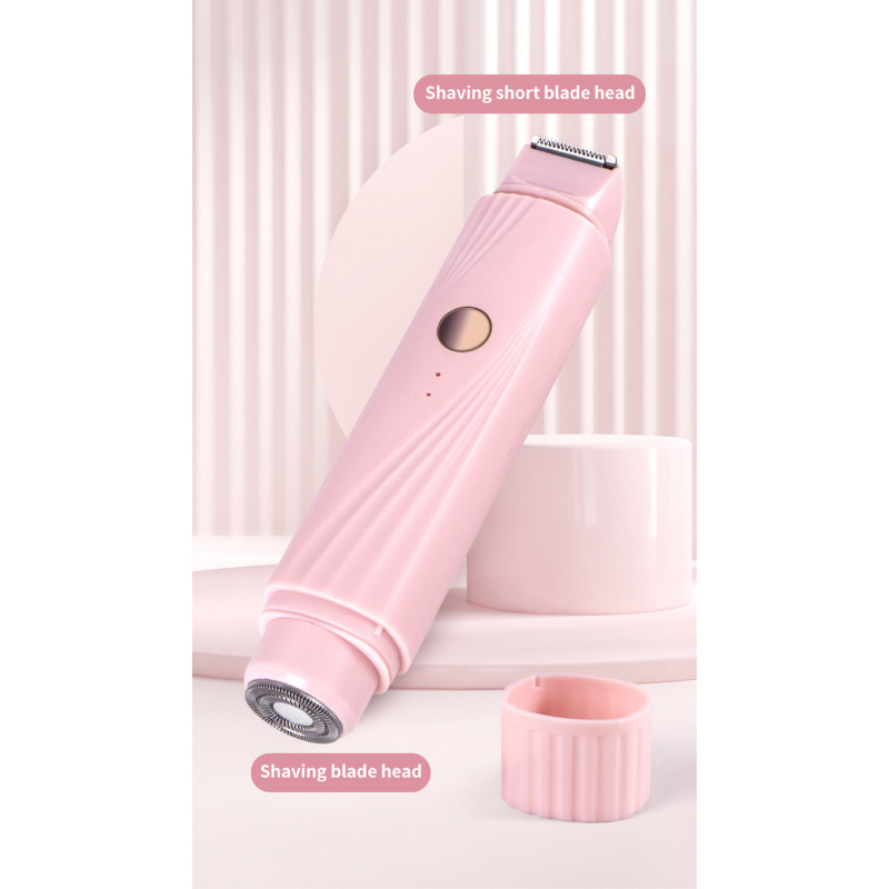 Hair Epilator Rechargeable Electric Epilator For Women Dual Head Hair Removal Device For Face Body Bikini Shave Tools Travel