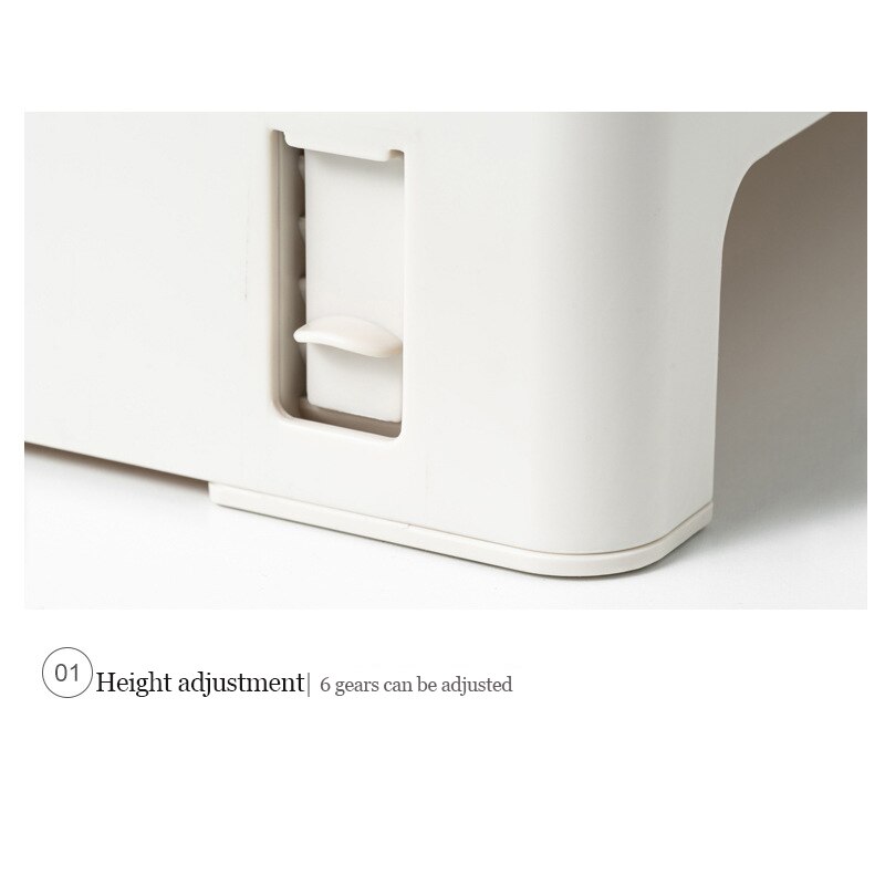 Computer Display Increased Rack Desk Shelves Bracket Office Desk Rack Telescopic Storage Bracket Flat Bracket Office Accessories