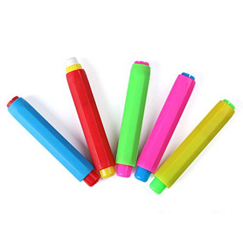 5X Chalk Holder Case Cover for Plastic School Adjustable Replacement Chalk Cover color ran: Default Title