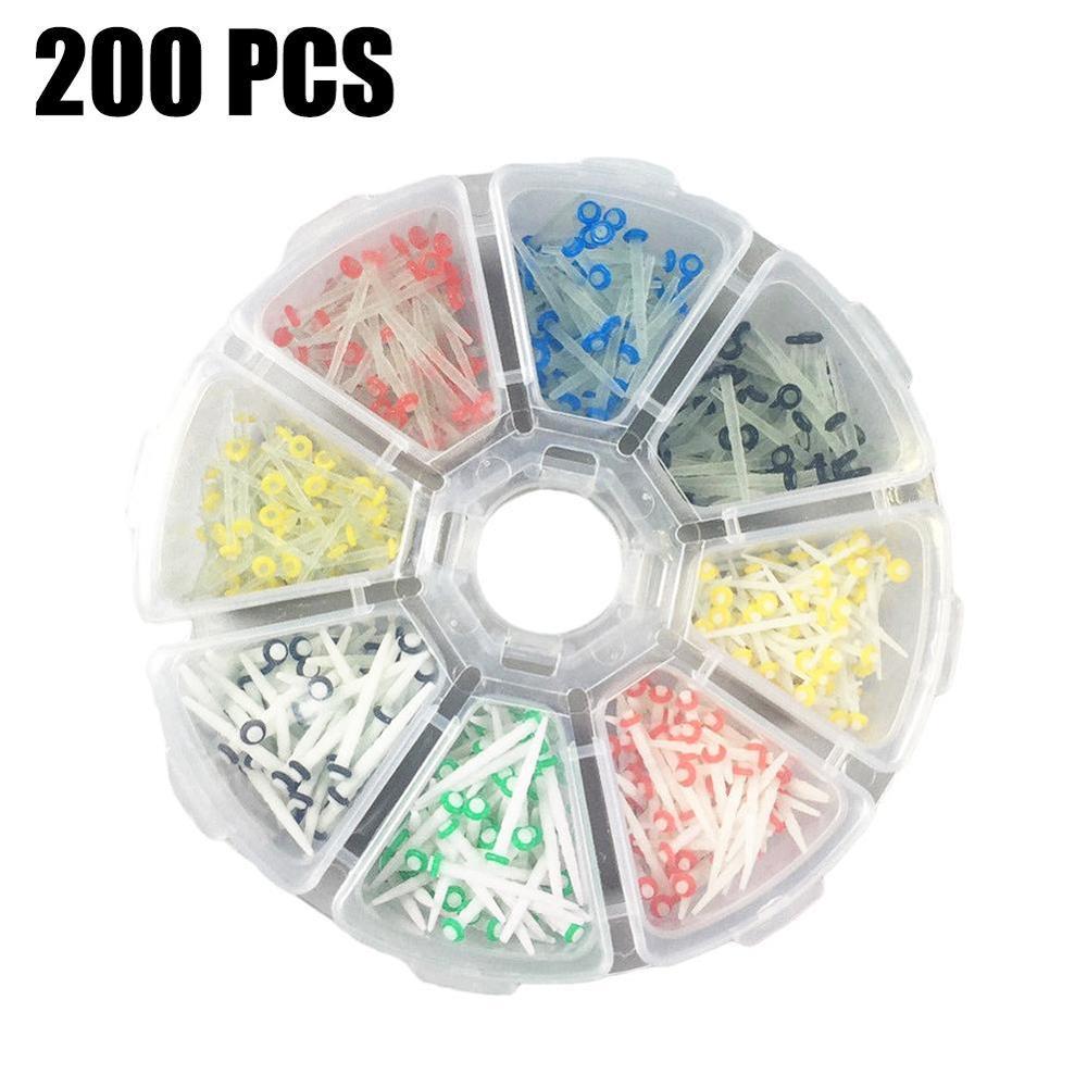 Posts Materials Teeth Restorative Plated Screw 200Pcs Dental Fiber Post Glass Quartz Teeth Restorative 1.0mm 1.2mm 1.4mm 1.6mm: Default Title