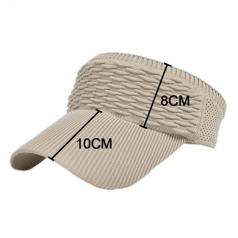 Summer Women's Empty Top Duck Tongue Baseball Cap Sun Visor Hip Hop Golf Cap Outdoor Sports UV Sunscreen Sun Hat