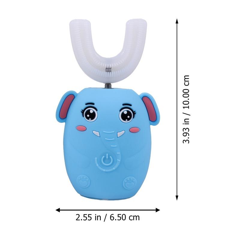 1 Set Of U Shape Electric Toothbrush USB Rechargeable Toothbrush Kids Toothbrush