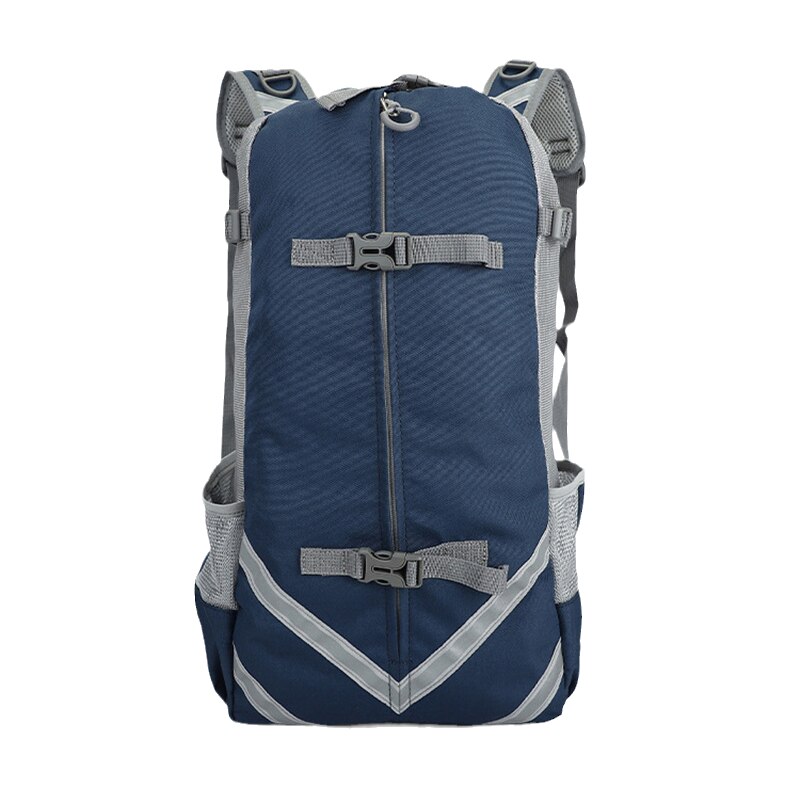 Mochila de viaje para transportar mascotas, bolsa reflectante para cachorros pequeños y medianos, Bulldog francés, Pug, suministros para mascotas: Navy / L-suit 9-14kg