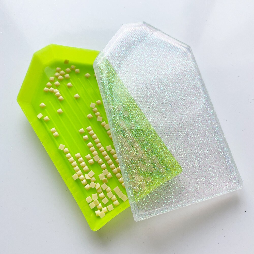 Diamond Painting Tray with Cover, Large Medium Small Beading Trays and Covers for 5D Painting with Diamonds Round Square Gems
