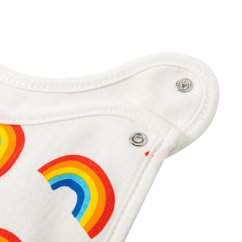 2 Stks/set Babyvoeding Kwijl Bib Speeksel Handdoek Zachte Pure Katoen Afdrukken Burp Doek 85DE