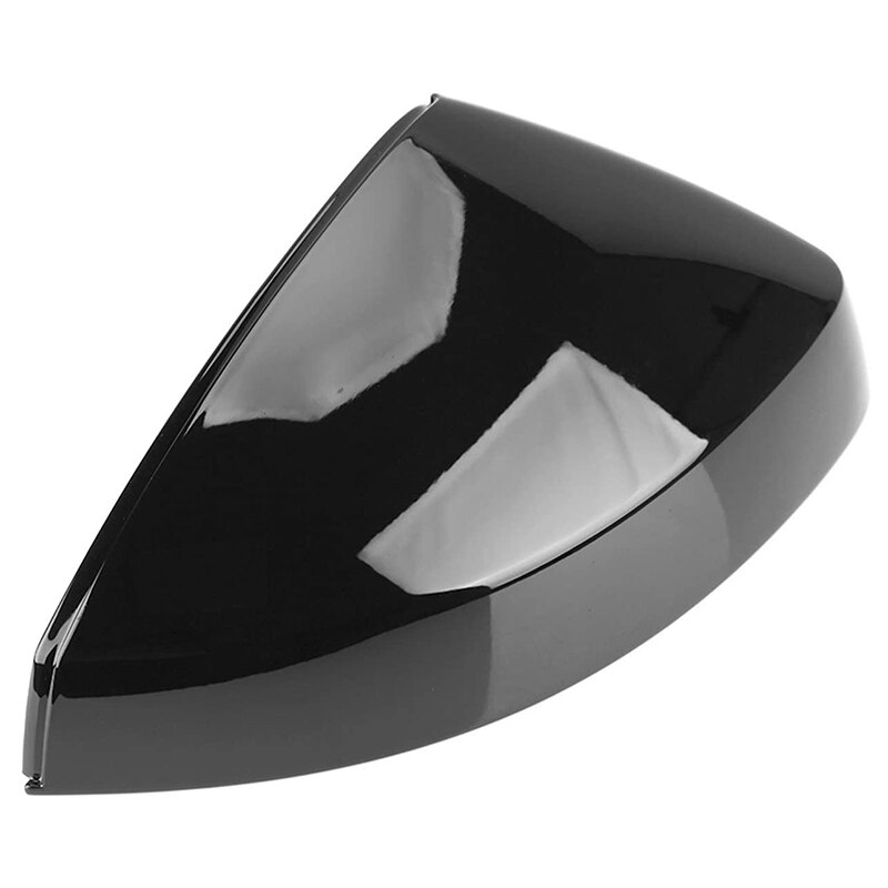 Black Side Mirror Cap Covers for A3 S3 8V RS3 Rear View Mirror Cover Left+Right