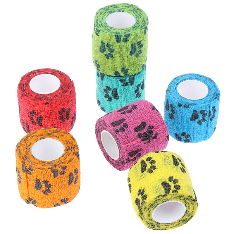 1pc Football Knee Muscle Elastic Bandage Fitness Waterproof Kinesiologe Tape Kinesiology Tape Sport Taping Strapping 5cmx4.5m