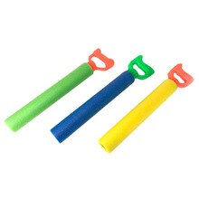 Pull-Type Eva Rechte Waterkanon Spons Water Jet Speelgoed Kinderen Strand Drifting Speelgoed Waterkanon