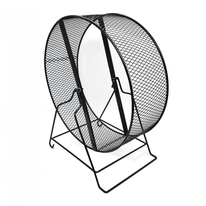 Metal Pet Running Wheel Squirrel Flying Squirrel Mute Running Toys Groundhog Hedgehog Foreign Pet Toys Supplies