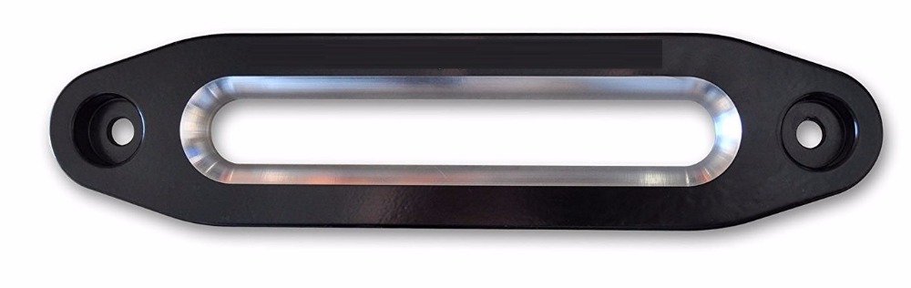 Guía de entrada de aluminio de 208MM-254MM para cabrestante de 12000lbs, sin óxido, cuerda de remolque ATV UTV, cabestrillo de correas para remolque