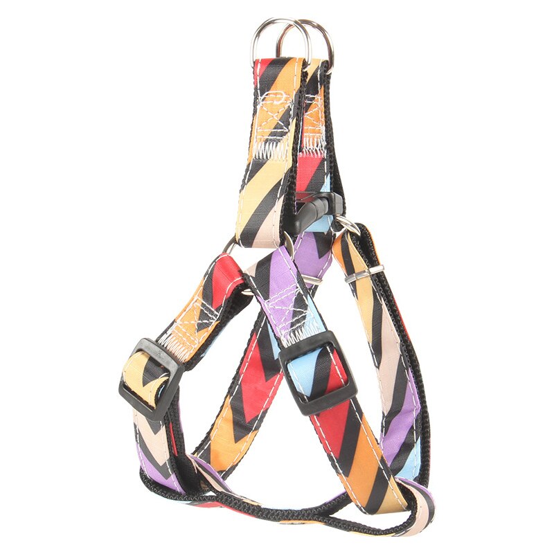 Printing Dogs Cat Harness And Leash Set Puppy Dog Chain Collar Belt Strap Pets Accessories Yorkshire Terrier Perros Productos