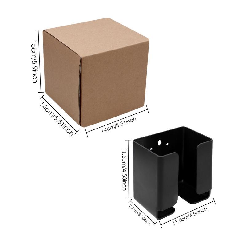 Elbillader kontrollboks veggmontert ladeboksholder ladekabelholder hylster for kontrollboksholder