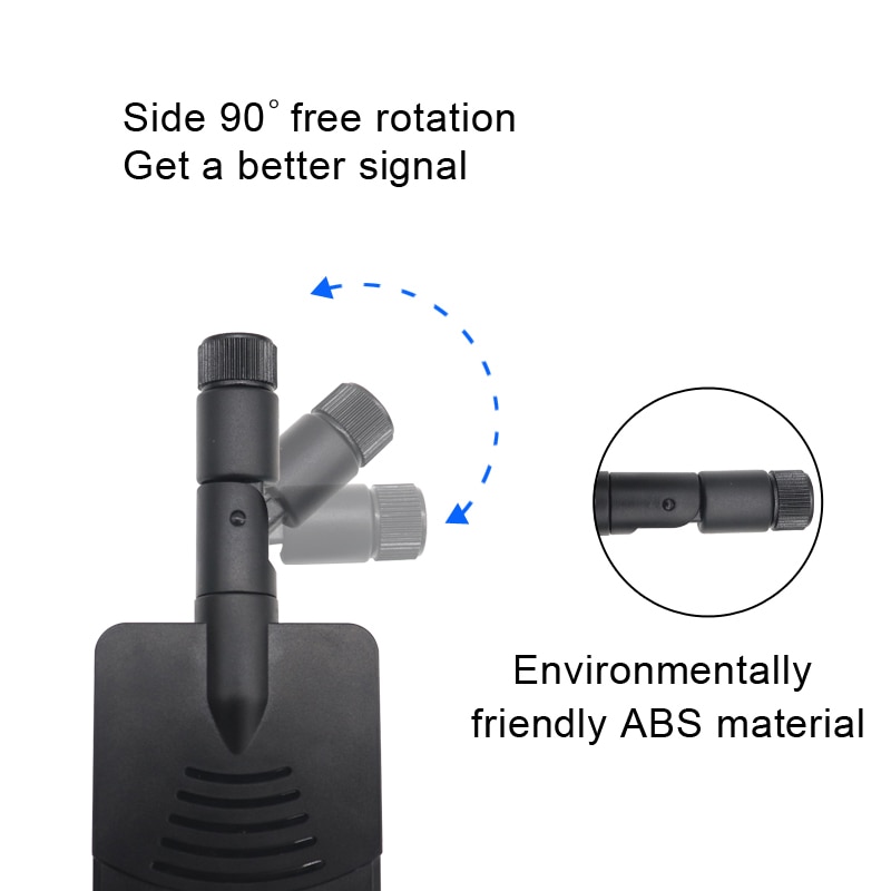 5G 4G 3G 2G WIFI Router Antenna High Gain 40dBi Folding Signal Booster Wide Range 600~6000Mhz