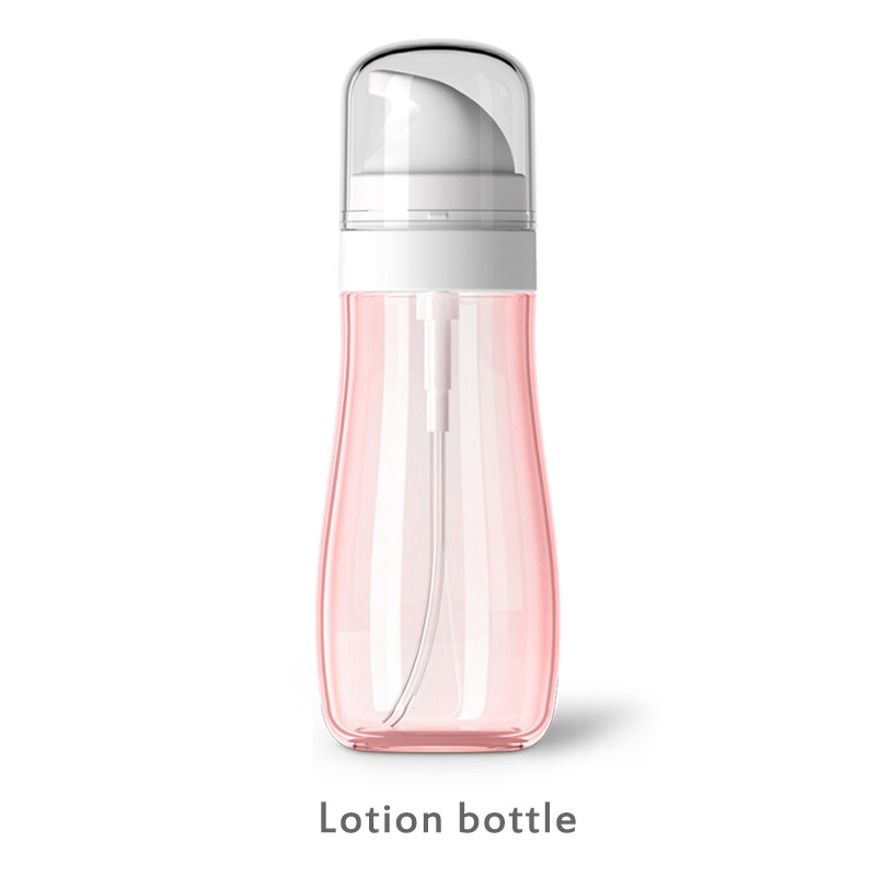 50ml 100ml bærbar miljøholdbar væskeflaske til opbevaring gennemsigtig plast parfumeforstøver tom mini sprayflaske: 08