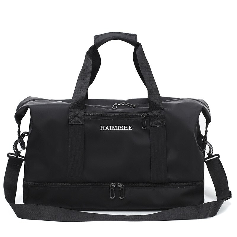 Sac De Sport Homme Sac De Voyage Femmes Hommes Sec Humide Séparé Grand Sac Sport