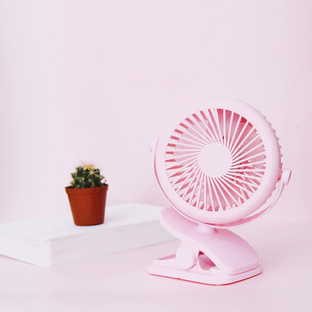 USB Clip Desk Mini Fan for Home Office Dormitory Bedroom