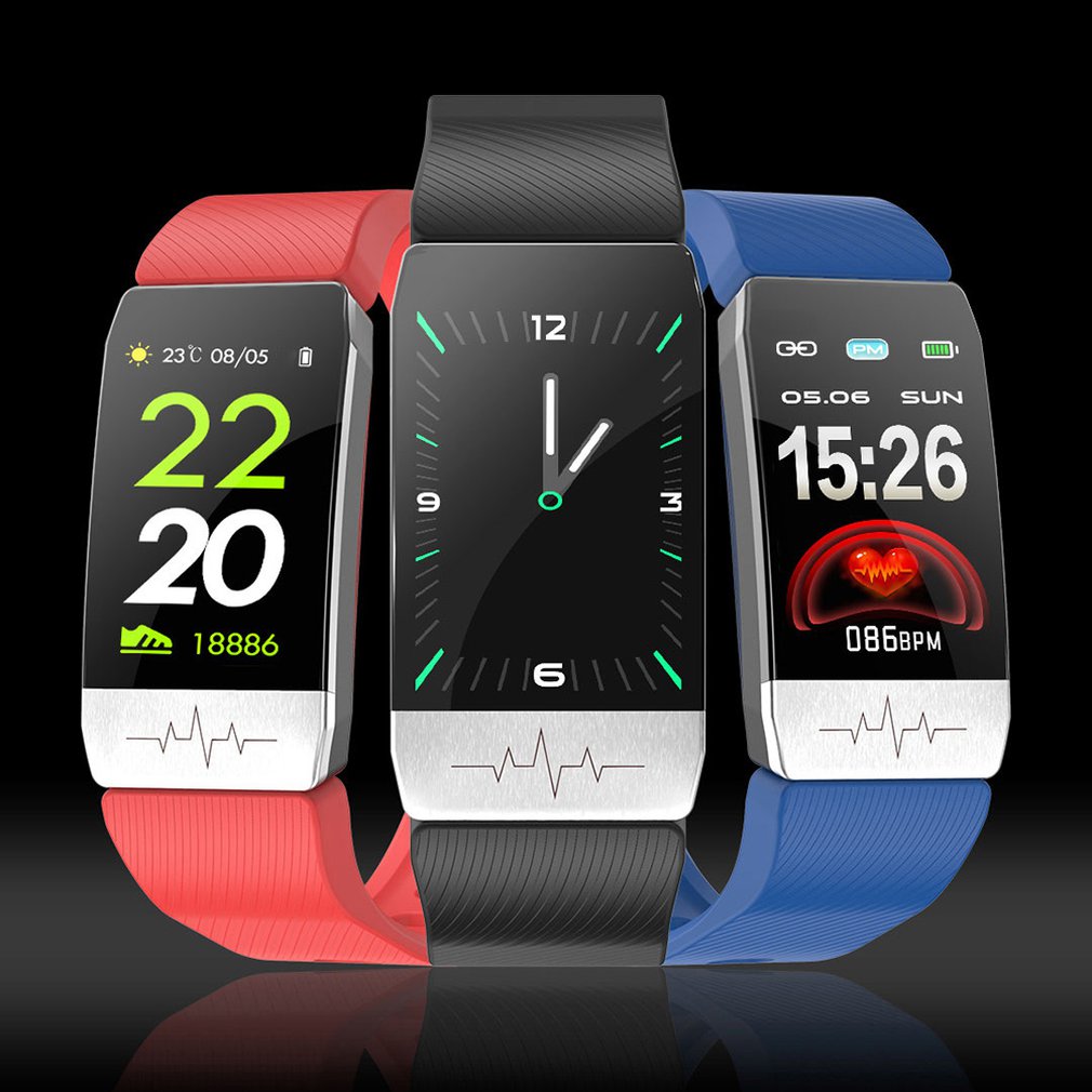 T1S Smart Watch bracelet Women Men Kid Body Temperature Measure Blood Pressure Oxygen Heart Rate Monitor Health Smart Wristbands