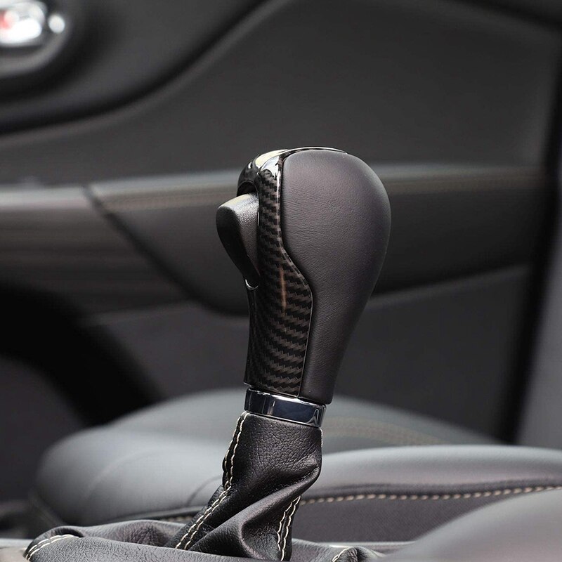Auto versnellingspookknop handvat bekleding interieur accessoires voor jeep cherokee