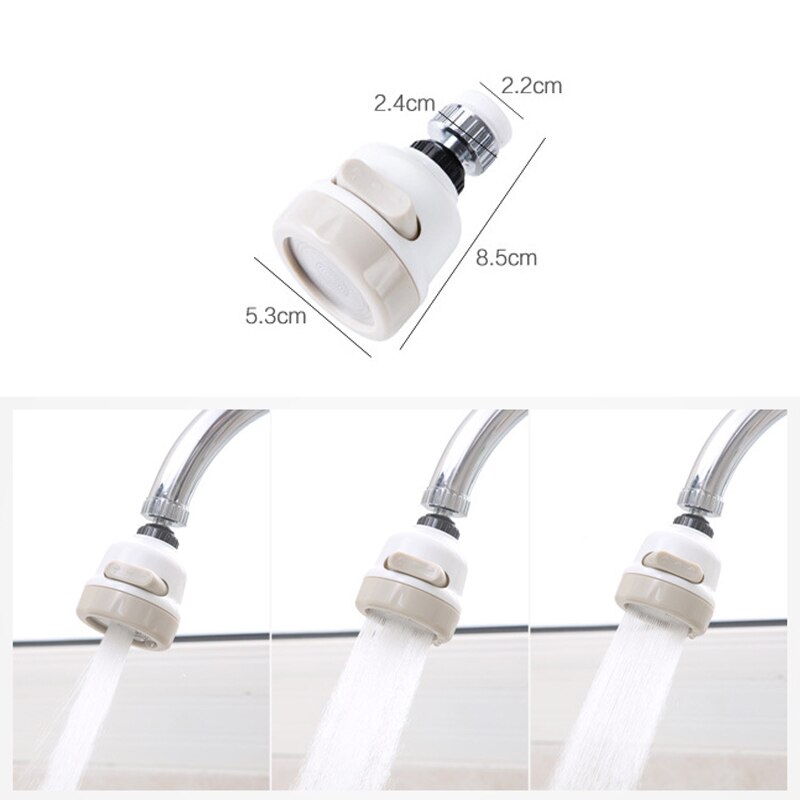 1Pc Adjustable Bathroom Faucet Water Saver Faucet Extender Children Hand Washing Fruit Vegetable Tap Device Kitchen Accessories