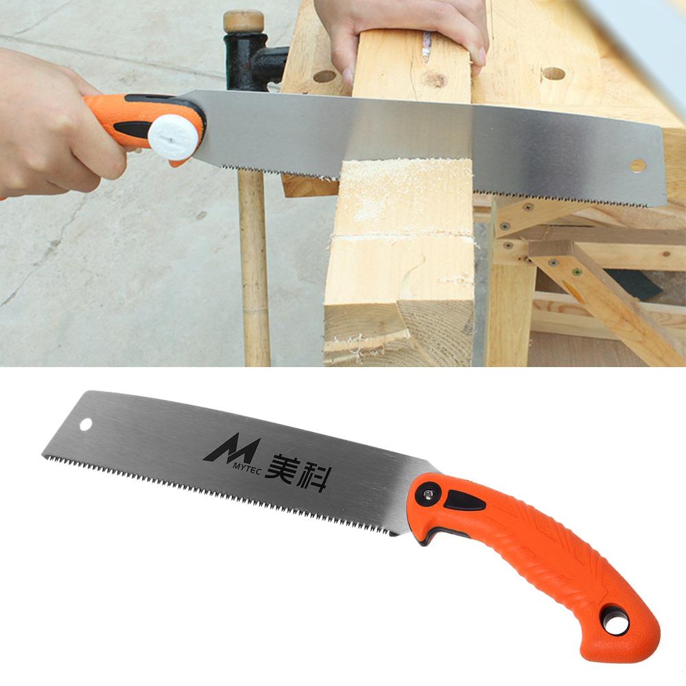 Sierra Manual de tracción para carpintería, herramienta de poda de jardinería, resistente al desgaste, dentada fina, para el hogar, 265B
