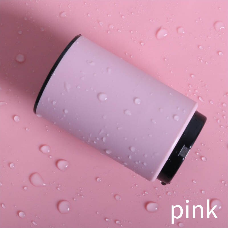 Portable Push Down Magnetic Drinking Bottle Opener Set Bar Tools Bottle Opener Kitchen Plastic Automatic Fast Beer Opener: Pink