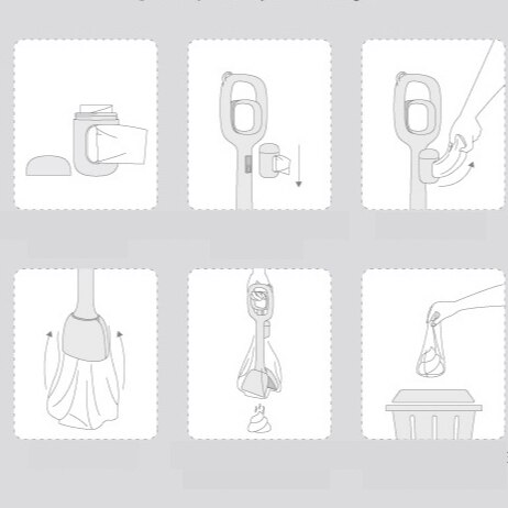 Dog Poop Scoop Long Handle Pet Pooper Scooper Clean Pick Up Animal Waste Shovel Puppy Outdoor Cleaning Tool Cat Waste Picker