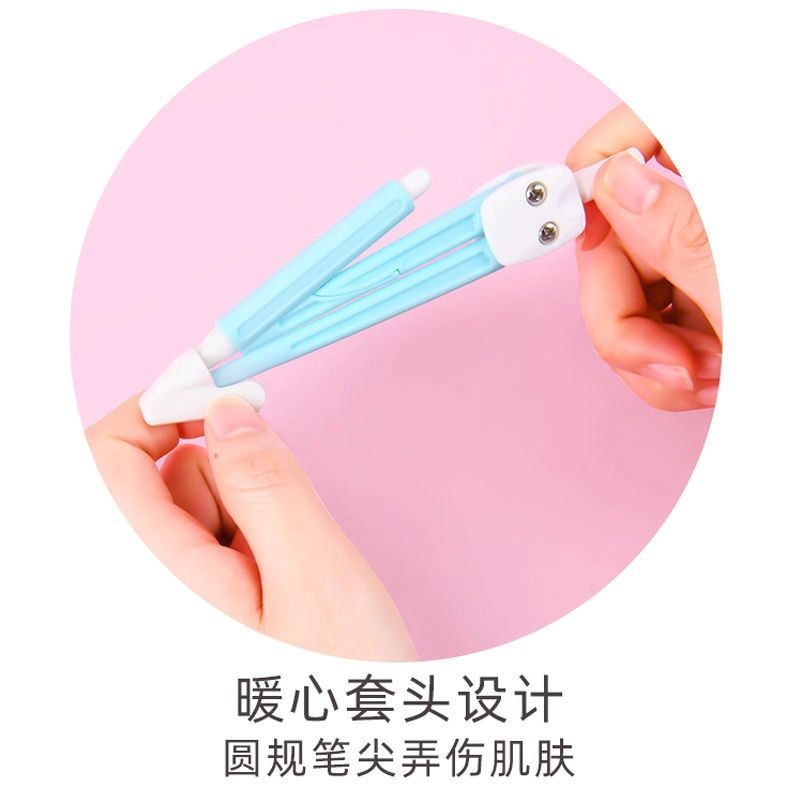 9pcs/set Compasses Rule Stationery Set for Students To Draw School Supplies Back To School Classroom Learning Tools