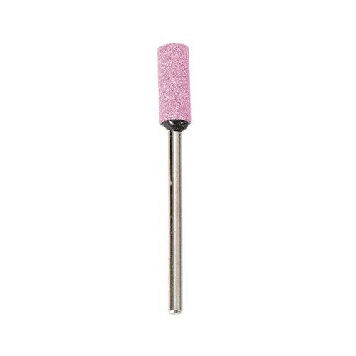 Outil de manucure électrique de foret d'art d'ongle carbure de silicium Carborundum tête de meulage tige de roue 2.34mm pour rectifier la porcelaine en métal: pink