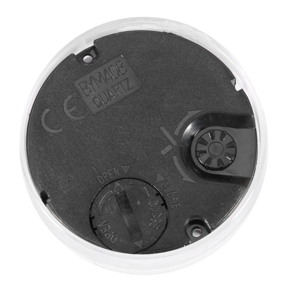 Wall Mount Bathroom Clock Waterproof Mini Watch Bathroom Accessories Products Mirror Suction Wall Clock Shower Quartz Clocks