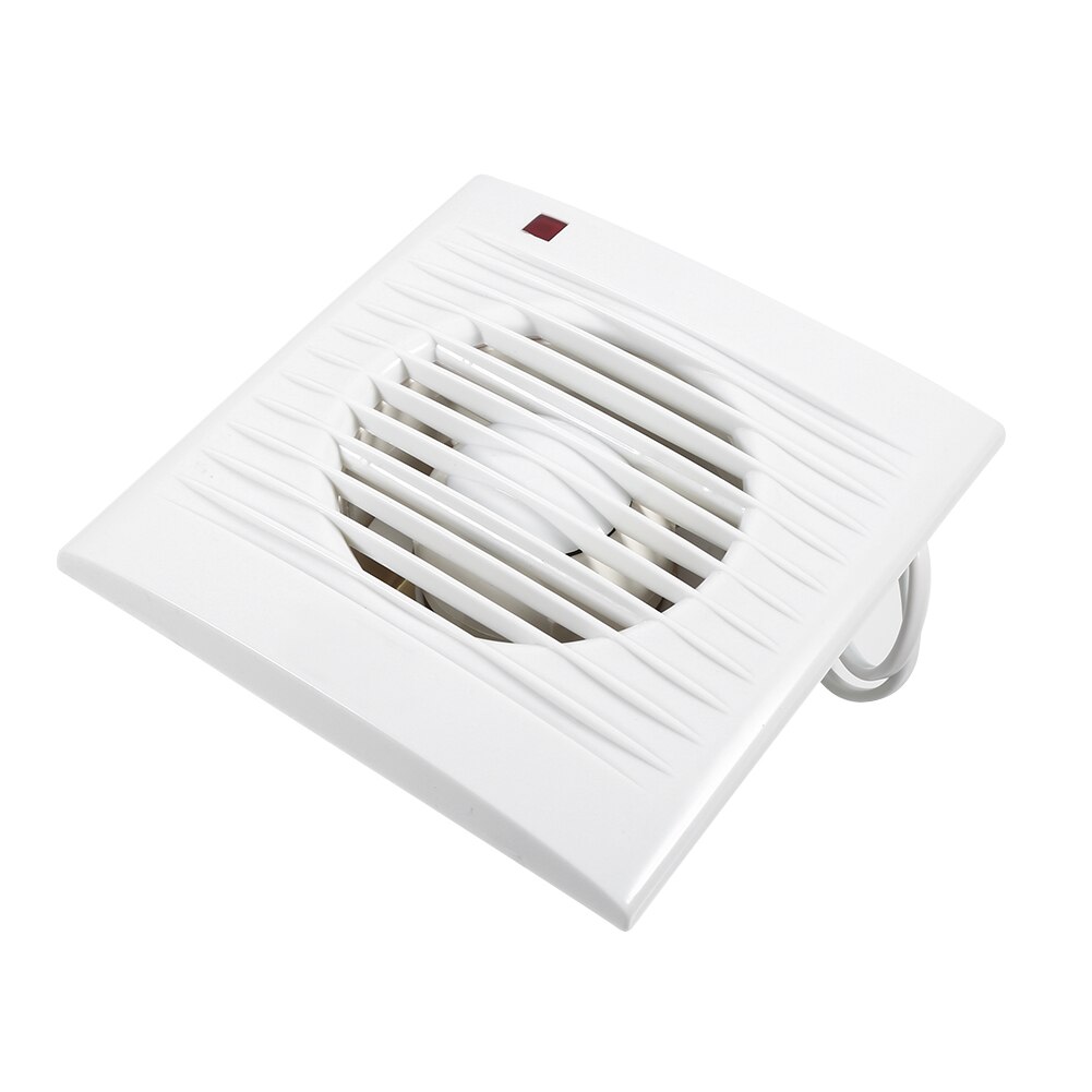 Vægmonteret emhætte 220v 4 " ventilerende badeværelses udsugningsventilator til badeværelse toilet køkkenvindue