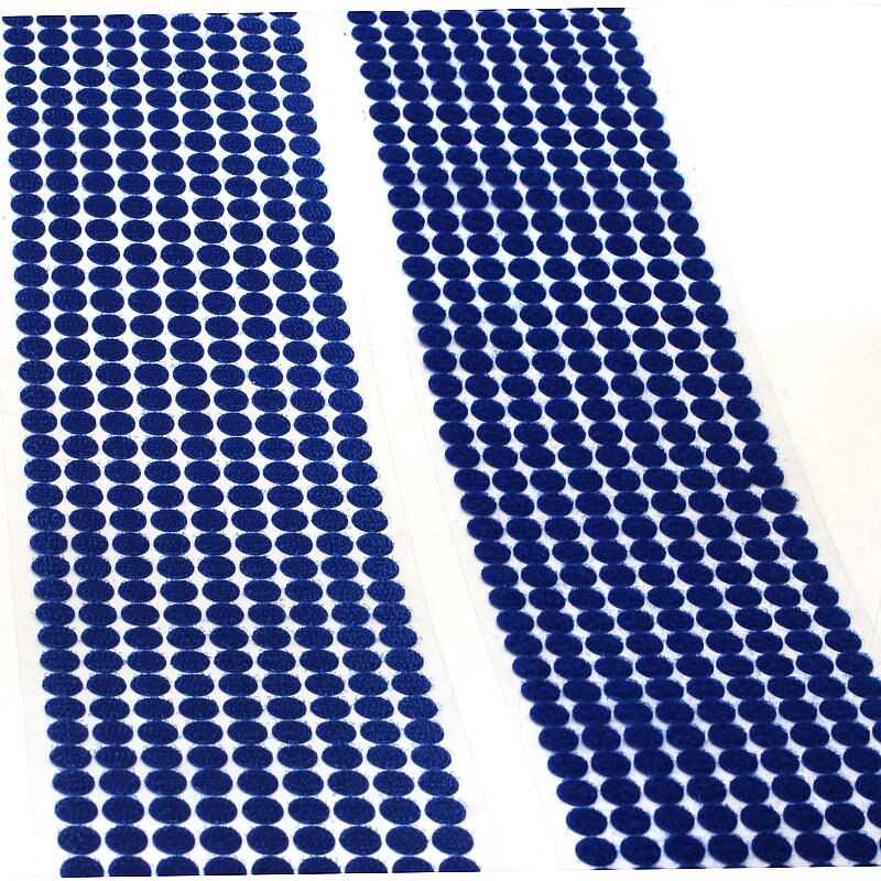 JYMISS DOT Velcro Velcro tape adhesive tape self-adhesive tape small DOTS, tear-pull tape 50Pairs 99Pairs: 10mm Blue 99pairs