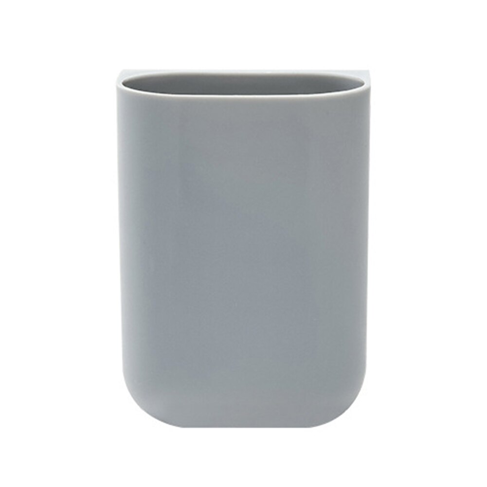 Selbstklebende PP Schreibtisch Hängen Stift fallen Schreibwaren Fernbedienung Lagerung Kasten: grau