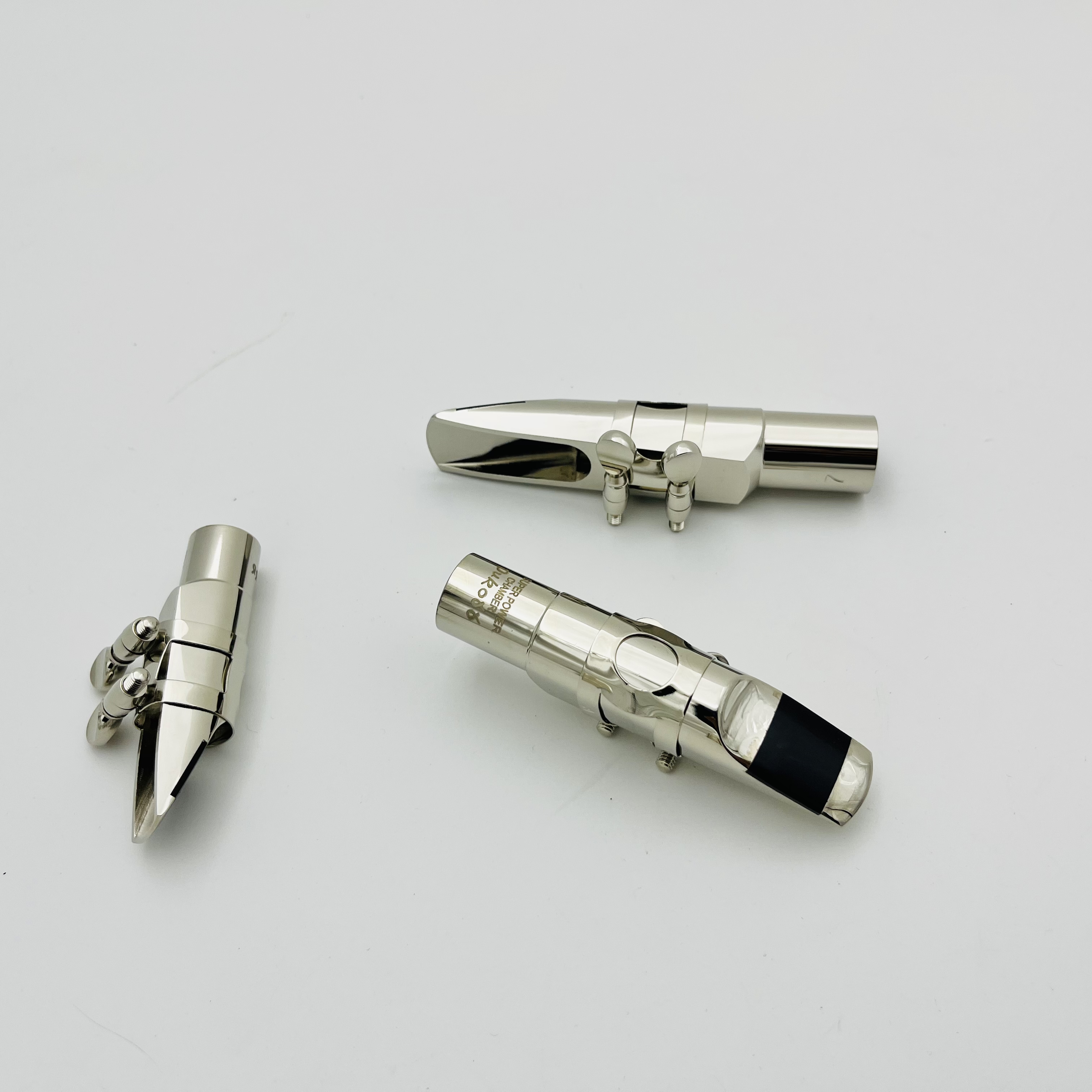 Real Pictures Dukoff Saxophone Mouthpiece Alto Soprano Tenor Size 5 6 7 8 9 Nickel Plated Sax Accessories