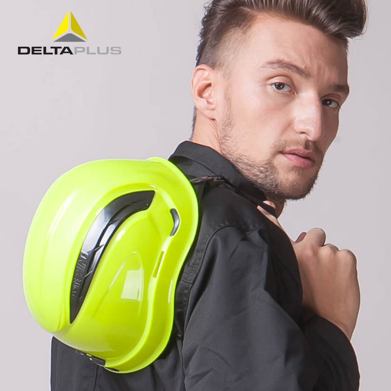 DELTAPLUS Hard Hat Ventilated Sports Helmet Mountaineering Outdoor Rock Climbing Riding Rescue Safety Helmet