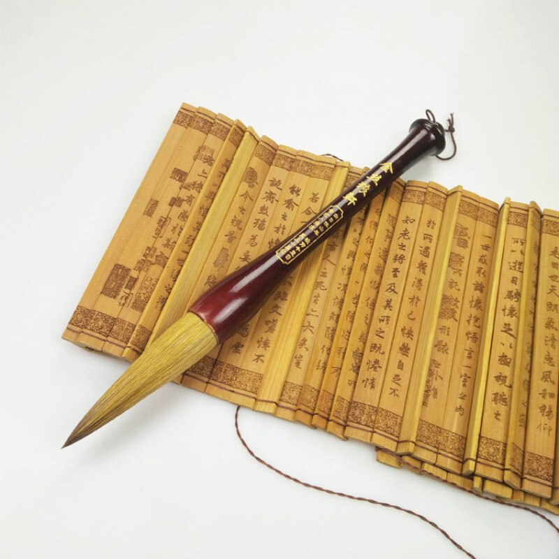 Kinesisk kalligrafibørste pen kinesisk maleribørste landskab akvarel maleri væsel og uld flere hårbørste pen
