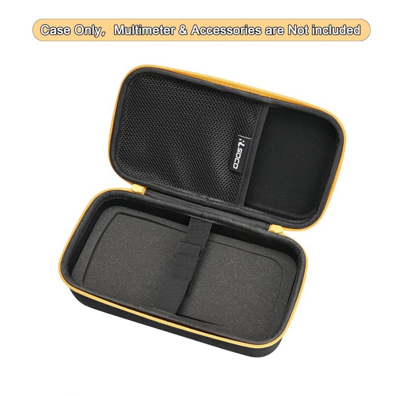 Hard Case for FLUKE 1587 FC/1503/1507/1508 /1577 & Works with Brymen BM869s Digital Megohmmeter Insulation Resistance Tester