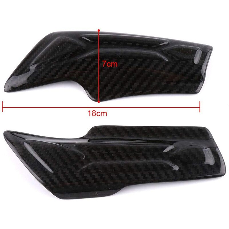 Motorcycle Accessories Carbon Fiber Rear Rocker Decoration Panel Guard Cover for BMW S1000RR S 1000 RR