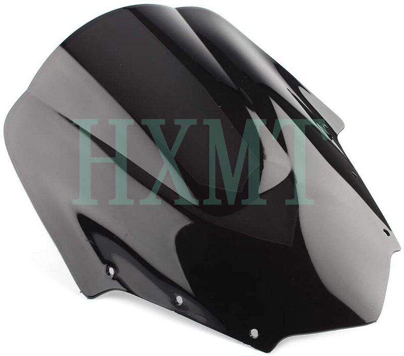 For Yamaha Fazer FZ1S FZ1 1000 S 2006 2006 2007 Motorcycle Windshield Double Bubble Front Windscreen FZ: black