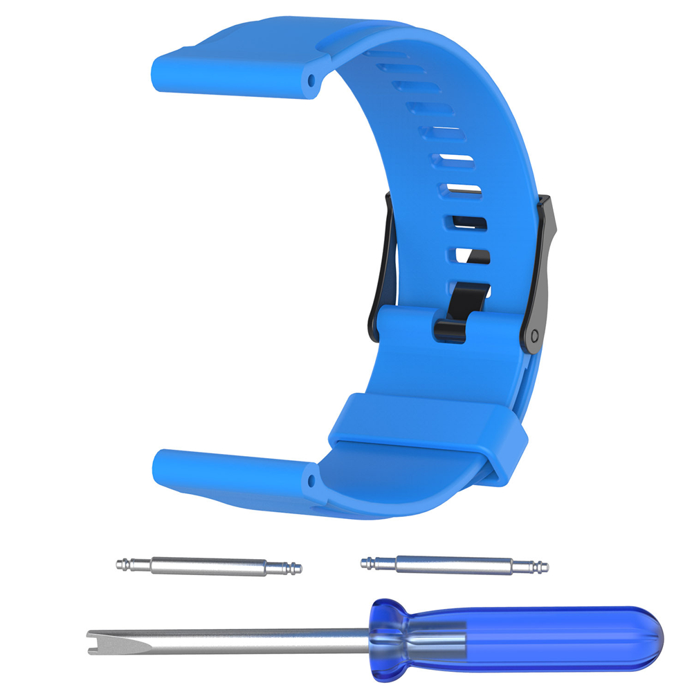 Correa de reloj para Suunto Traverse, correa de repuesto para exteriores, pulsera deportiva para Suunto Traverse, accesorios de reloj inteligente: Blue