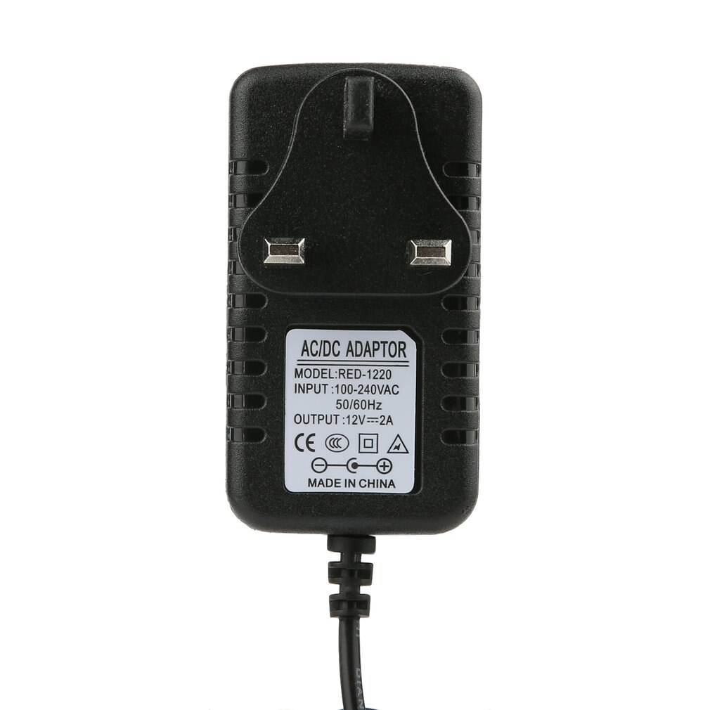 12V 2A Converter UK Switching Mode Power Supply Adapter AC To DC Charger Supply Connectors 3.0x5.0mm Diameter