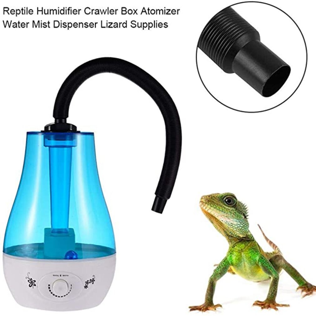 Reptiel Luchtbevochtiger 3L Water Tank Hagedissen Kameleons Slangen Terrarium Vaporizer Ultra-Stille Mist Maker Met Flexibele Slang