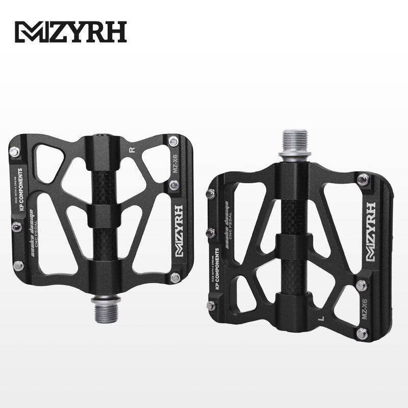 MZYRH-pedales antideslizantes para bicicleta de montaña, accesorio de aleación de aluminio, resistentes al agua, X6