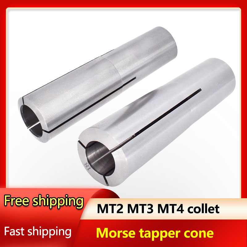 Portabrocas Morse MT2 MT3 MT4 rosca M10 M12 M16 pinza de resorte de precisión cónica 3mm-20mm para fresado de máquina CNC