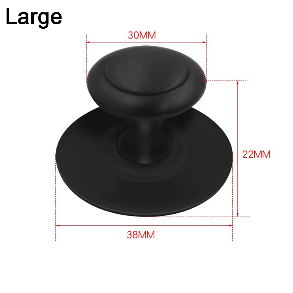 Manija de cajón sin perforaciones, manija redonda autoadhesiva de acero inoxidable, gancho de pared para puerta de ventana de armario de cocina, 1/3 Uds.: 5 XL / Negro / oro